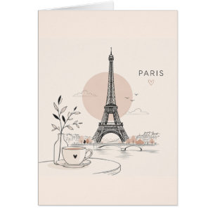 Eleganter Paris Eiffelturm Romantische Französisch