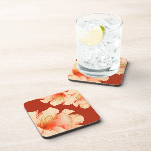 Eleganter, pastelfarbener Untersetzer aus Kunststo (Rechte Seite)