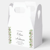 Eleganter Pastell Watercolor Geschenkschachtel (Geöffnet)