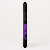 ELEGANTER PEACOCK IN LILA, AMETHYST MONOGRAMM Case-Mate iPhone HÜLLE (Hinten/Rechts)