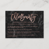 Eleganter Peitschen Visitenkarte (Vorderseite)