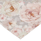 Eleganter Peony Table Runner Kurzer Tischläufer (Ecke)