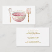 Eleganter Personal Koch Caterer Visitenkarte (Vorne/Hinten)