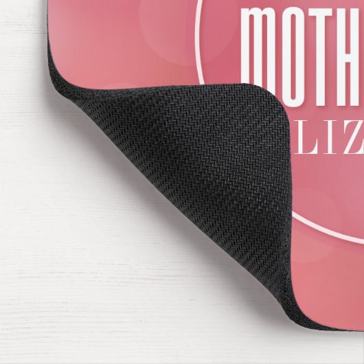 Eleganter Personalisiert glücklicher Muttertag | M Mousepad (Ecke)