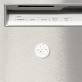 Eleganter personalisierter benutzerdefinierter Nam Magnet