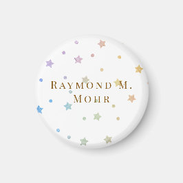 Eleganter personalisierter benutzerdefinierter Nam Magnet