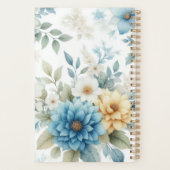 Eleganter Personalisierter Büroplaner Planer (Rückseite)