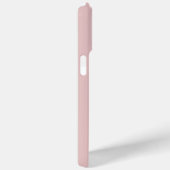Eleganter Personalisierter Dusty Blush Name - Case-Mate iPhone Hülle (Rückseite / Rechts)