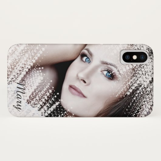 Eleganter Personalisierter Frauenphone Case - Stil (Rückseite (Horizontal))