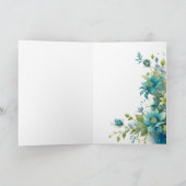 Eleganter Personalisierter Geburtstag Karte (Innenseite)