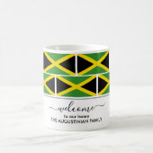 Eleganter Personalisierter JAMAICA FLAG Willkommen Kaffeetasse (Mittel)