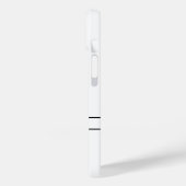 Eleganter Personalisierter Mit Monogramm Individue Case-Mate iPhone Hülle (Rückseite / Links)