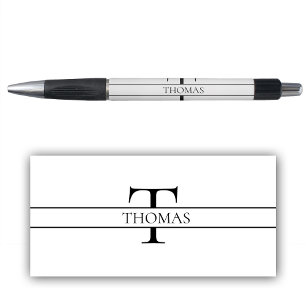 Eleganter Personalisierter Mit Monogramm Individue Kugelschreiber