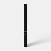 Eleganter Personalisierter Mit Monogramm Individue Samsung Galaxy Hülle (Linke Seite)