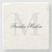 Eleganter Personalisierter Monogramm-Skriptname Cl
