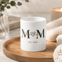 Eleganter personalisierter Mutter-Name-Existenzjah