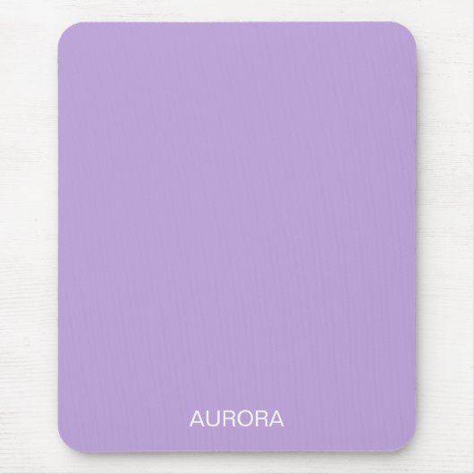 Eleganter Personalisierter Name des digitalen Lave Mousepad (Vorne)