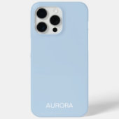 Eleganter Personalisierter Name des Pulvers - Case-Mate iPhone Hülle (Rückseite)
