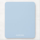 Eleganter Personalisierter Name des Pulvers - Mousepad (Vorne)