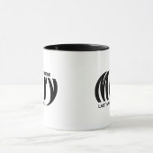 Eleganter Personalisierter Name "Mary", schwarz un Tasse (Zentrum)