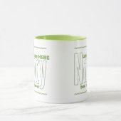 Eleganter Personalisierter Name "Nancy", Art des g Tasse (Zentrum)