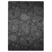 Eleganter personalisierter Pisley Klemmbrett (Rückseite)