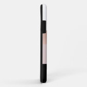 Eleganter personalisierter Rosengoldmarmor Case-Mate iPhone Hülle (Hinten/Rechts)