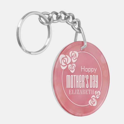 Eleganter Personalisierter Schlüsselanhänger zum M (Vorderseite links)