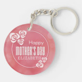 Eleganter Personalisierter Schlüsselanhänger zum M (Rückseite)