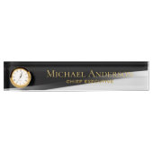 Eleganter Personalisierter Schreibtisch Name Plate Namensplakette (Vorderseite)