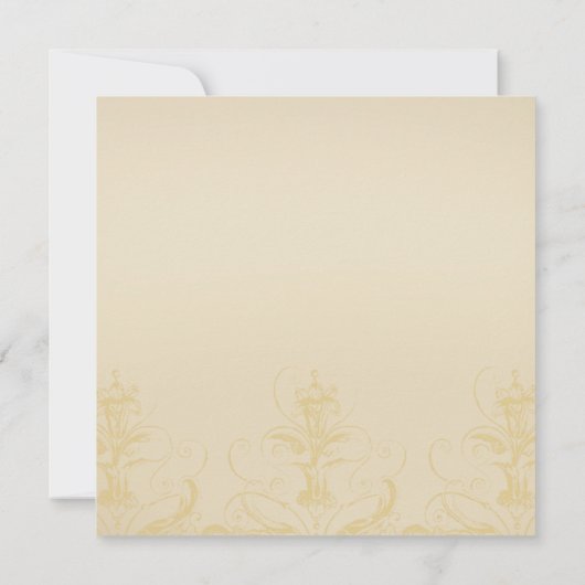 Eleganter Pfau speichert die Datumskarten Save The Date (Rückseite)