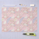 Eleganter Pfauen-Schmuck Seidenpapier (Handwerk)