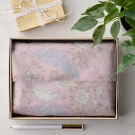 Eleganter Pfauen-Schmuck  Seidenpapier