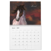 Eleganter pferdeartiger Kalender 2014 (Mär 2027)