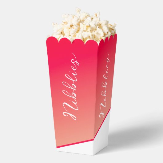 Eleganter Pfirsich und Rosa Geschenkschachtel (Geplatzt)