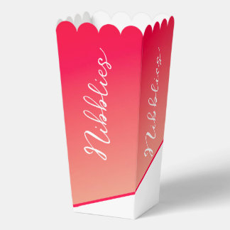 Eleganter Pfirsich und Rosa Geschenkschachtel