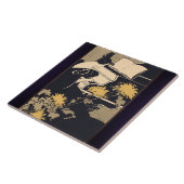 Eleganter Piano Player Fliese (Seite)
