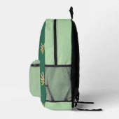 eleganter Pilzherbst Bedruckter Rucksack (Rechts)