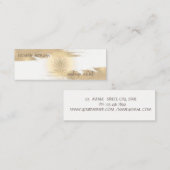 Eleganter Pinakothek Züst Mini Visitenkarte (Vorne/Hinten)