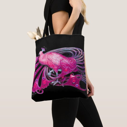 ELEGANTER PINK, FUCHSIA, SCHWARZ TASCHE (Von Nahem)