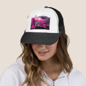 ELEGANTER PINK, FUCHSIA, SCHWARZ TRUCKERKAPPE (Beispiel)