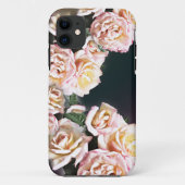 Eleganter Pink Roses I-Phone Case (Rückseite)