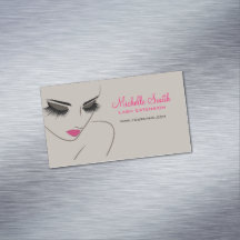 Eleganter Pink und Gray Lash Extension Schönheitss