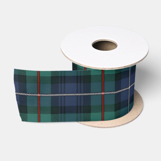 Eleganter Plaid Robertson Tartan Satinband (Spule)
