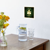 Eleganter Poker Kartenspielen Foil Akzent Foliendrucke (Ablage(Küche))