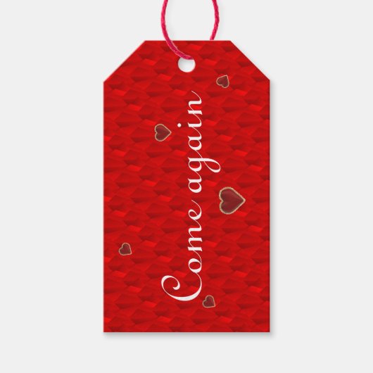 Eleganter Preis Geschenkanhänger (Vorderseite)