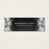 Eleganter Preis Tag Glamour Sparks Black (Rückseite)