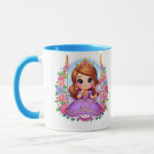 Eleganter Princess Charm Cup Tasse (Links)