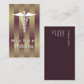 ELEGANTER PROFESSIONELLER medikamente verabreiche Visitenkarte (Vorne/Hinten)