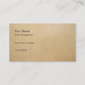 Eleganter Professioneller Pelz Krokodil Reptil Visitenkarte (Rückseite)